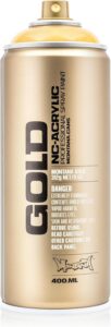Montana Cans Montana GOLD 400 ml Color, Transparent Yellow Cab Spray Paint,MXG-T1220
