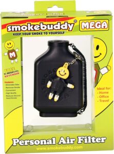 Smoke Buddy Mega Black Personal Air Filter