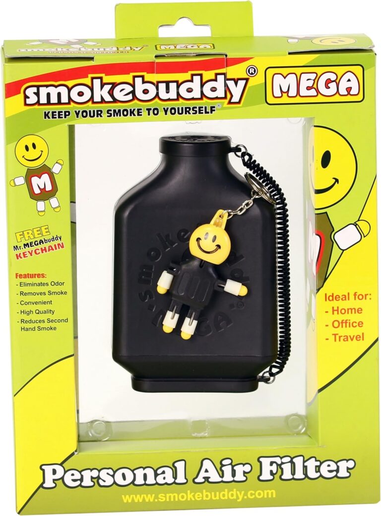 Smoke Buddy Mega Black Personal Air Filter