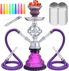 glass water hookah