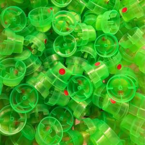 Generic Froger Hybrid Replacement Spray Paint Caps for Loop, DANG, MTN, Ironlak Graffiti Aerosol Cans, Street Art, Home Improvement (10) Count, Green