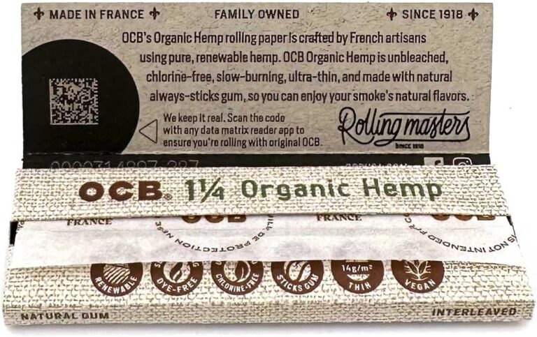 cannabis rolling papers