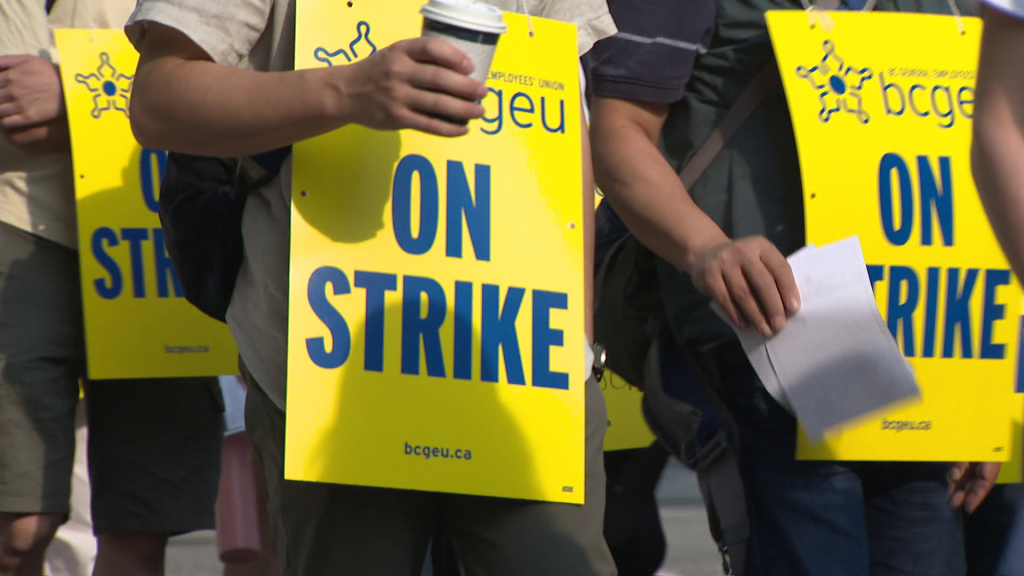 Liquor and cannabis warehouses join BCGEU strike