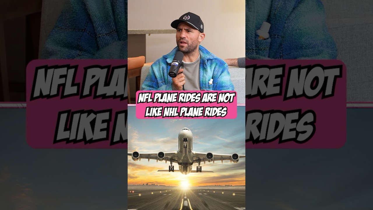 Smoking weed on the plane?! NFL and NHL planes are two different worlds ✈️