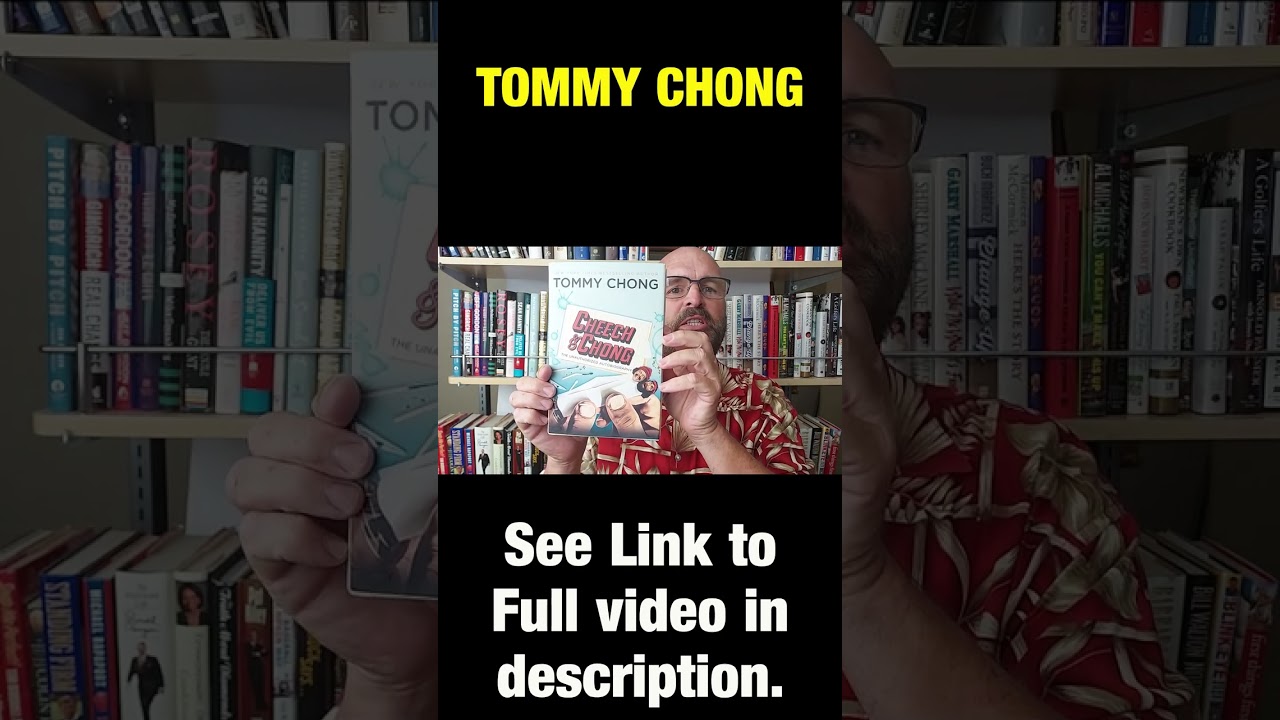 Sharing My Signed Book Collection Shorts Episode 3 Tommy Chong