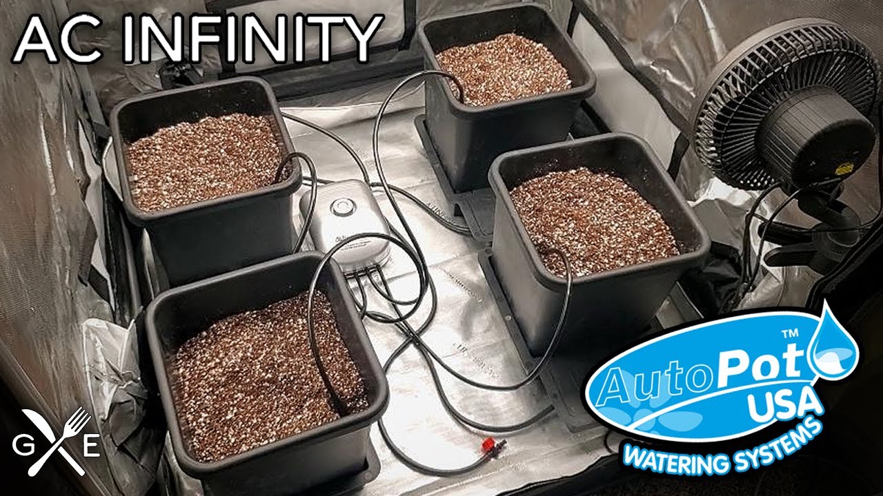 4Pot Autopot Watering System Unboxing & Setup - The Infinity Grow: S2 EP1
