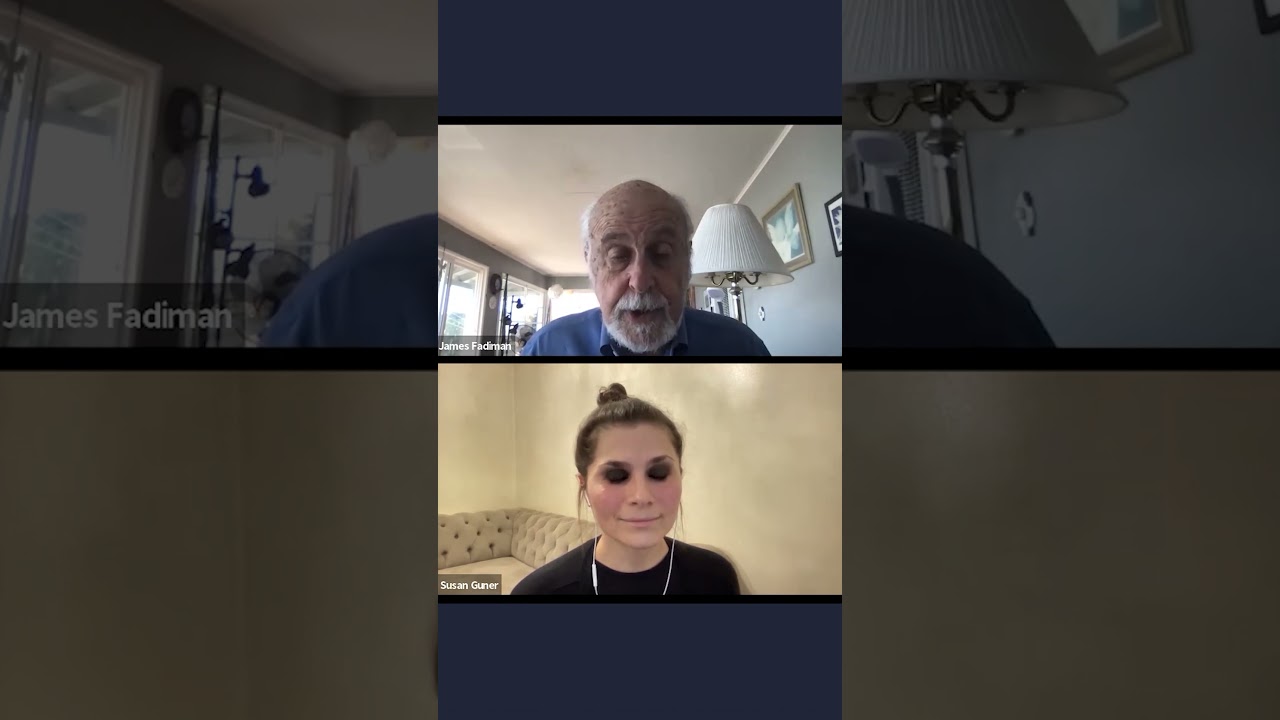 Dr. James Fadiman On Microdosing Cannabis, Iboga #shorts #psychedelics #microdosing