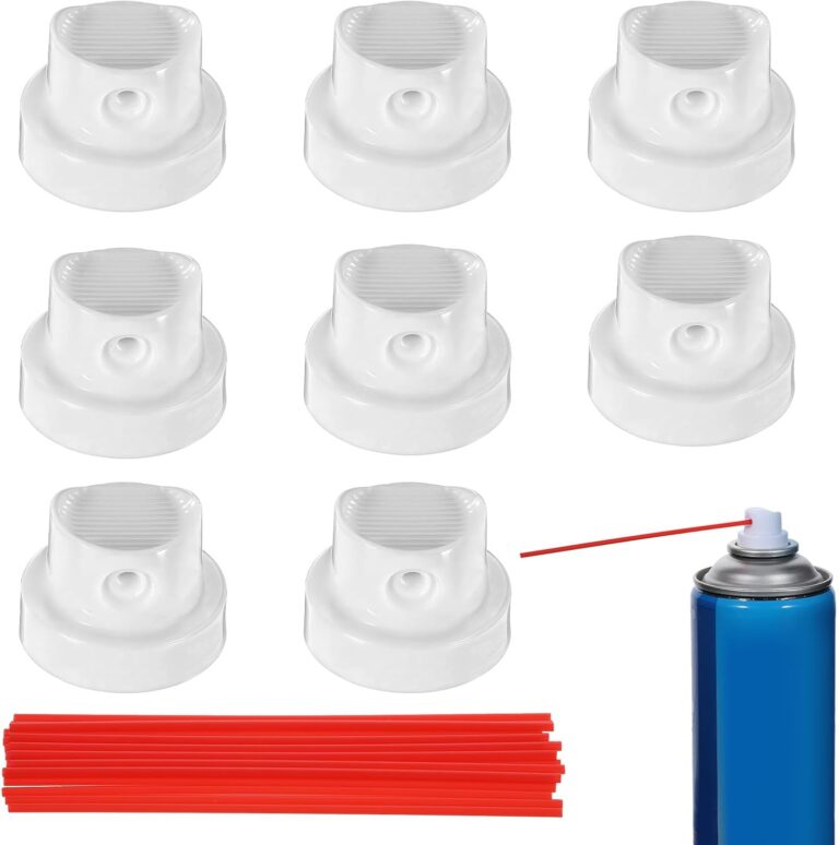 10 Pcs Sprays Nozzles Caps for Cans 20 Pcs 4.72" Spray Can Nozzle Extension Plastic Sprays Can Straw Nozzle Repair Replacement Spray Paint Caps and Nozzles Extensions Kit for Home Garden