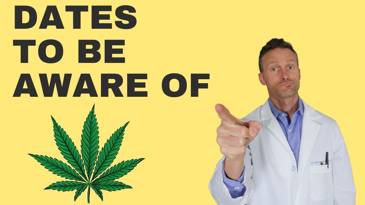 Important dates for the rescheduling of marijuana