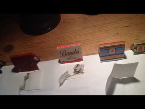 Cigarette rolling papers burn test. Part 2 of 4
