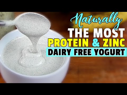 HEMP SEED • DAIRY FREE • YOGURT RECIPE | Naturally High in Zinc