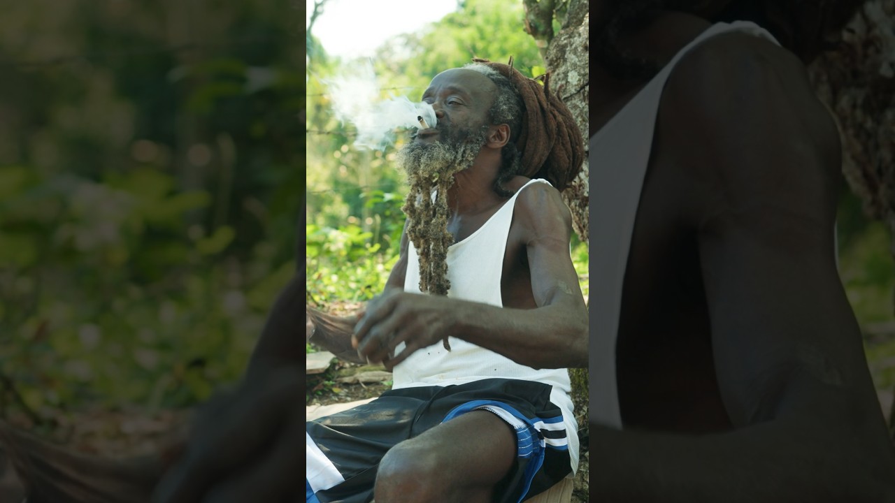 Would you try if he passed it? #music #rastafarai #jamaica #caribbeanisland #rasta