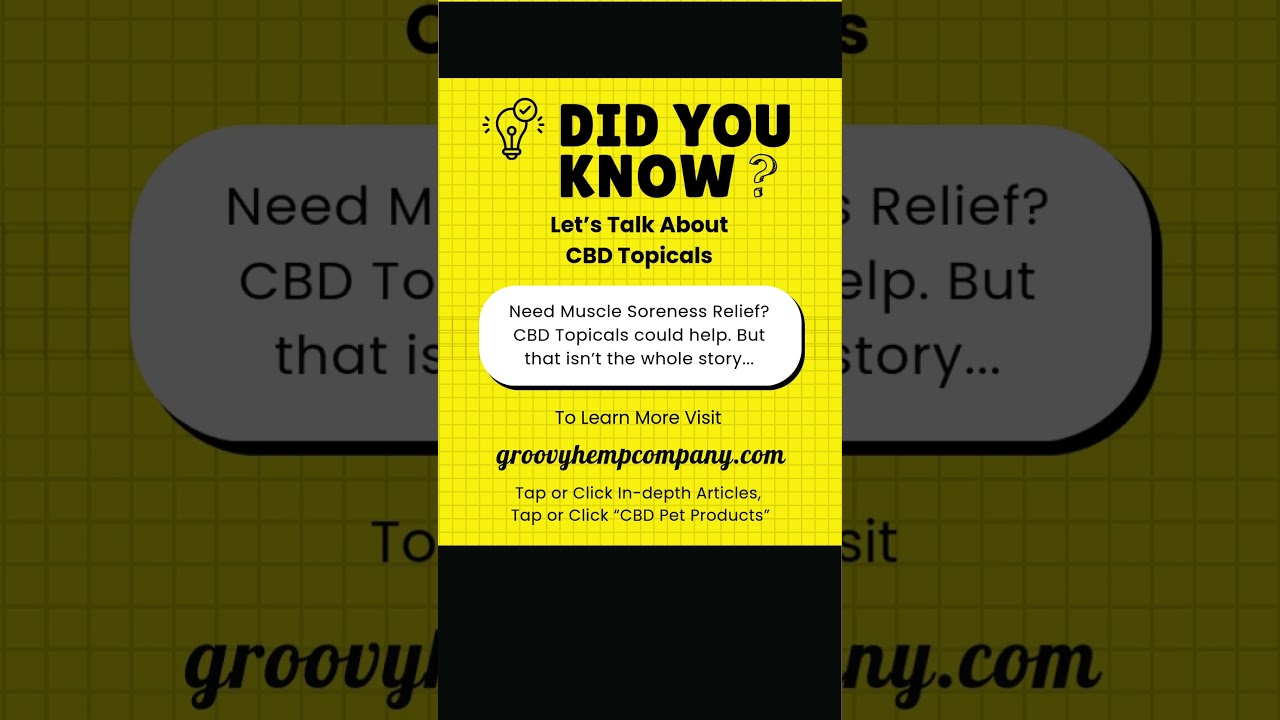 Need Some Arm Muscle Soreness Relief? Watch and Learn About CBD Topicals
