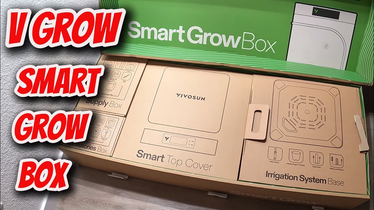 EVERYTHING YOU NEED TO GROW CANNABIS ALL IN 1 SMART V GROW BOX BY VIVOSUN