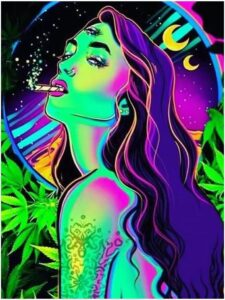 cannabis art