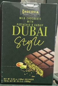dubai chocolate bar
