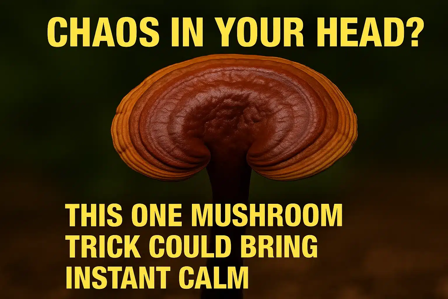 Reishi Mushroom The Natural Path to Instant Calm