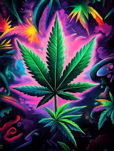 marijuana art