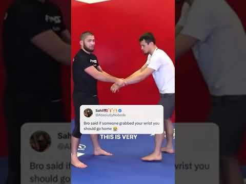 Khabib is too funny for this 😂 (via khabib_nurmagomedov/IG)