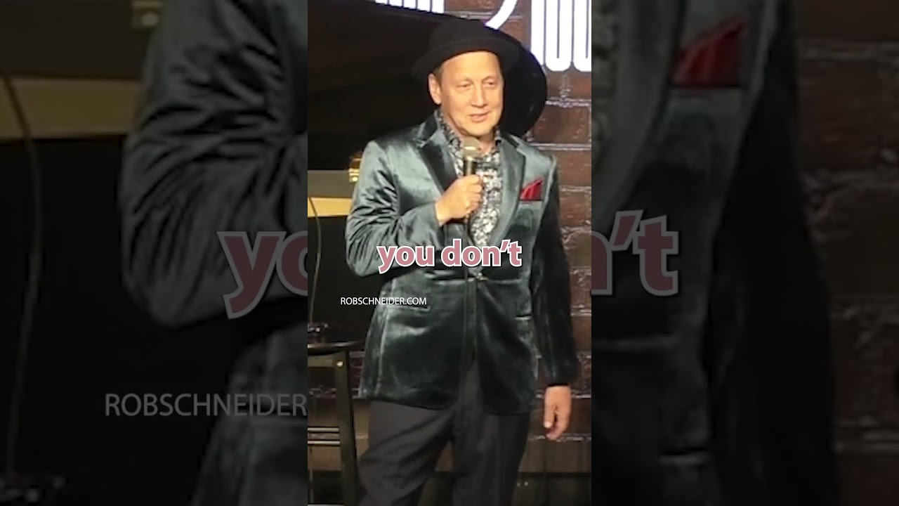 Homeless Asians! #RobSchneider #standupcomedy