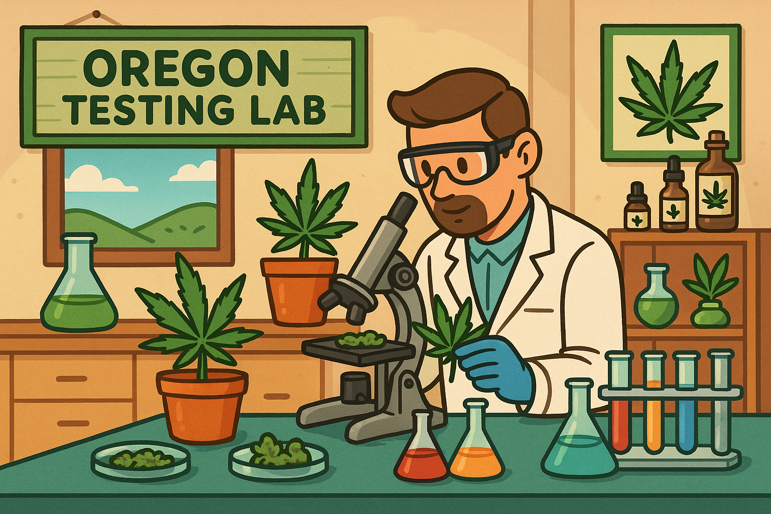 Oregon: Cannabis Testing Shows Inflated Numbers