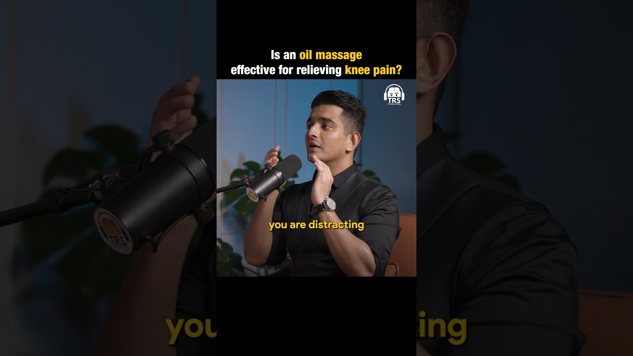 Is Oil Massage Effective For Knee Pain? Dr. Vivek Allahbadia Explains #shorts