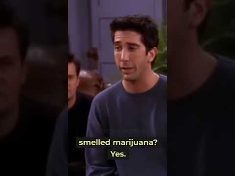 Friends - The One Where Ross Smoked Pot! #fyp #Friends #foryou #comedy #shorts