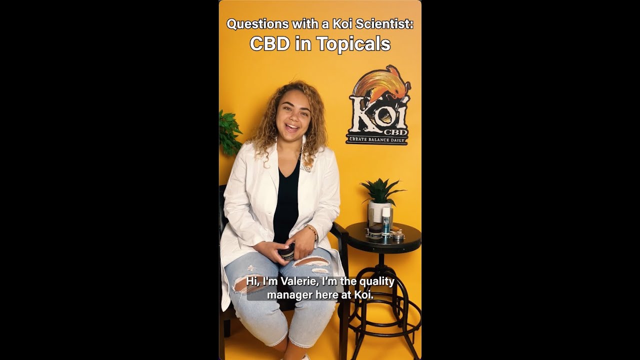 How Does Topical CBD Work? | Questions With a Koi Scientist - Ep 1