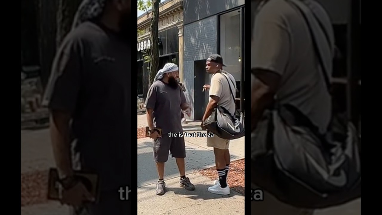 Muslim tells him to STOP smoking weed! *FUNNY* #shorts