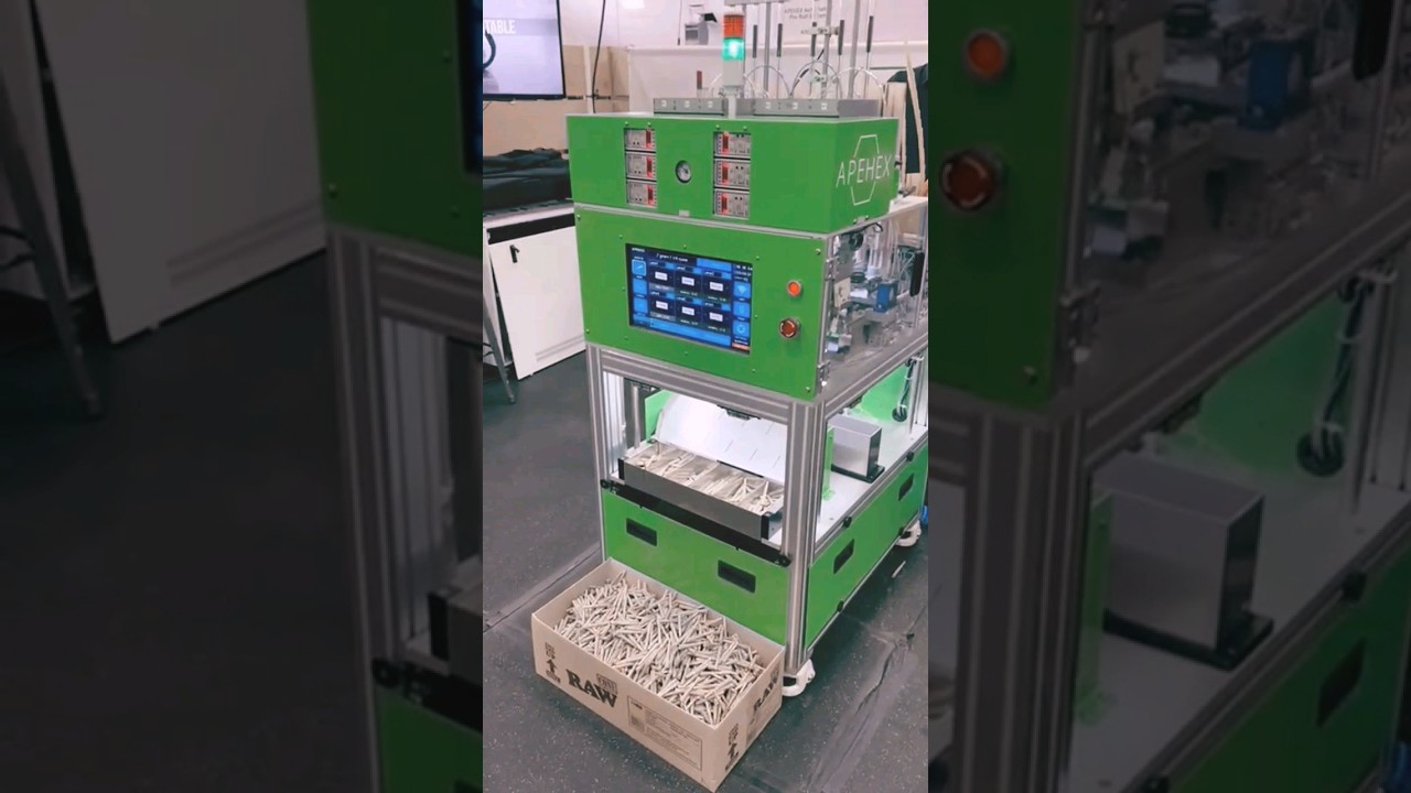 $250,000 worth joint rolling machine!