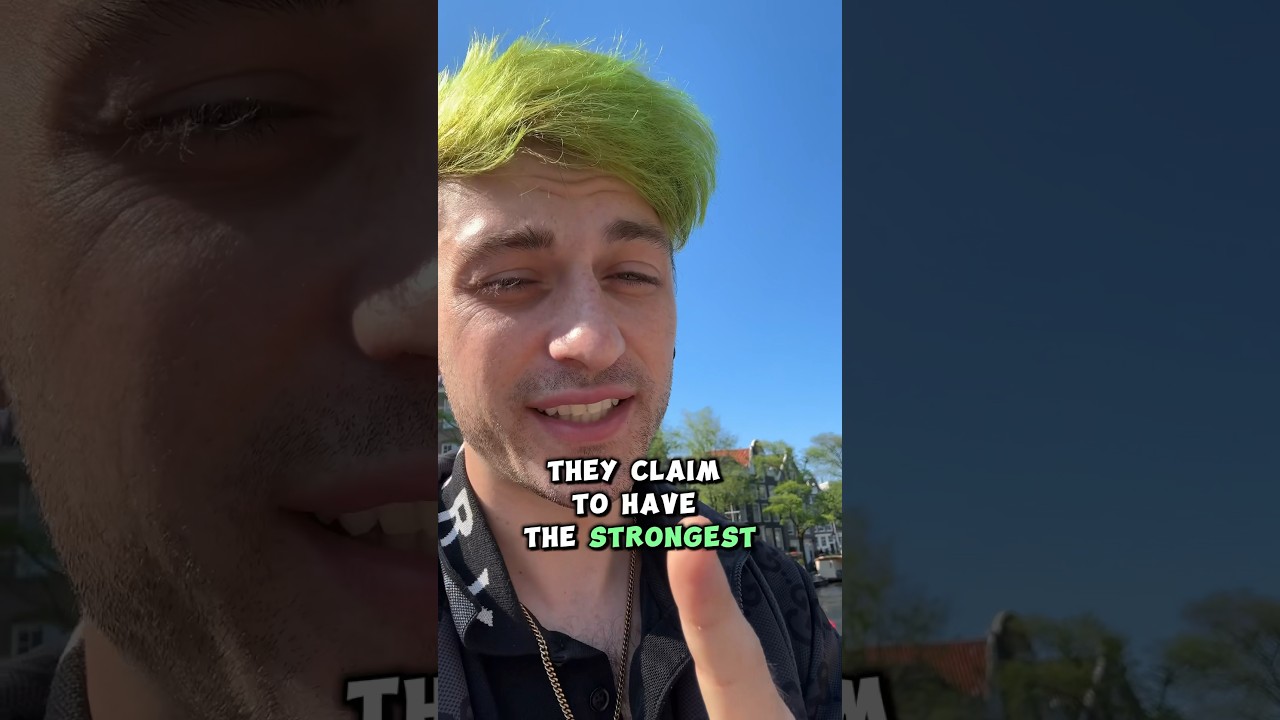 I tried the strongest cake in Amsterdam