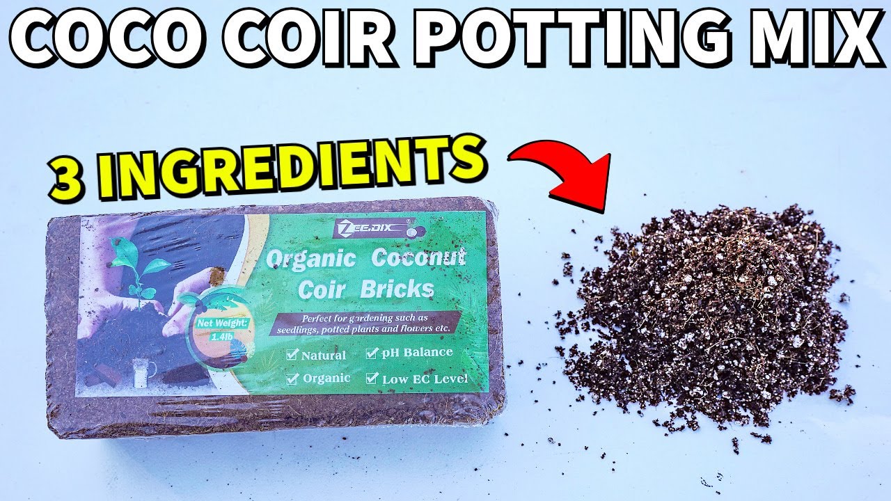 How To Make Seed Starting Mix With Coco Coir