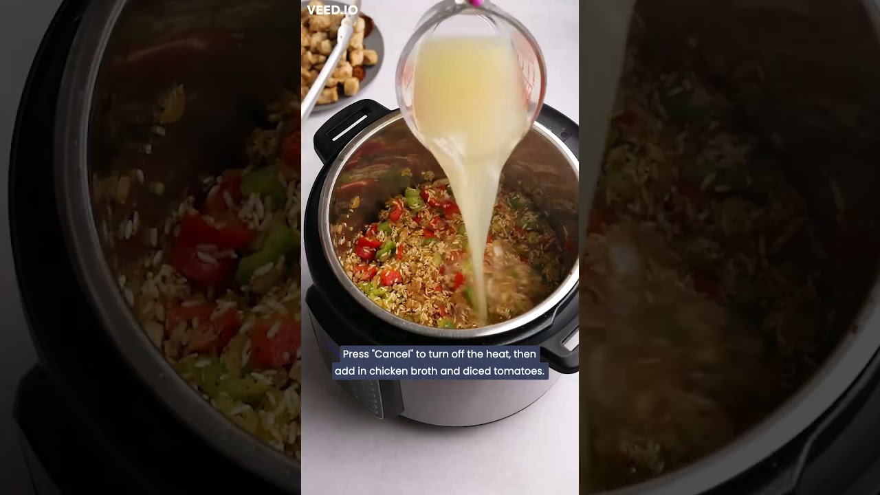 Super Easy Instant Pot Jambalaya Recipe #shorts