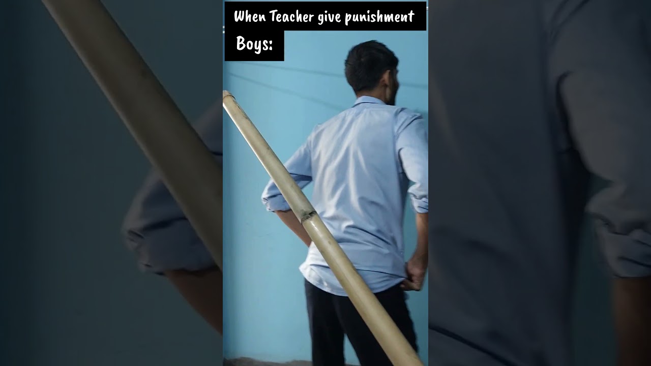 Girls vs Boys | when teacher give punishment | #comedyshorts #comedy #yummybread #subscribe