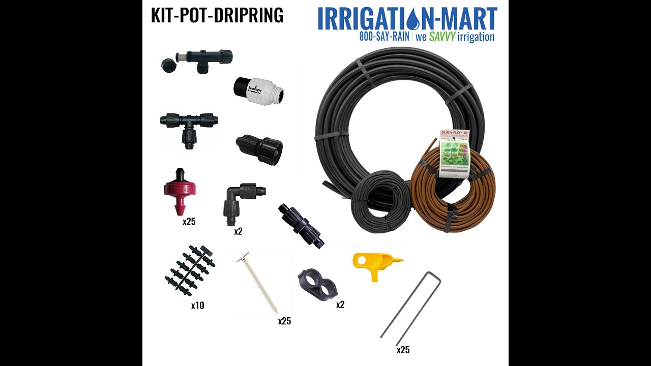Garden Kit Pot Drip Ring Instructional Video