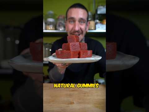 Natural gummies using any fruit #shorts