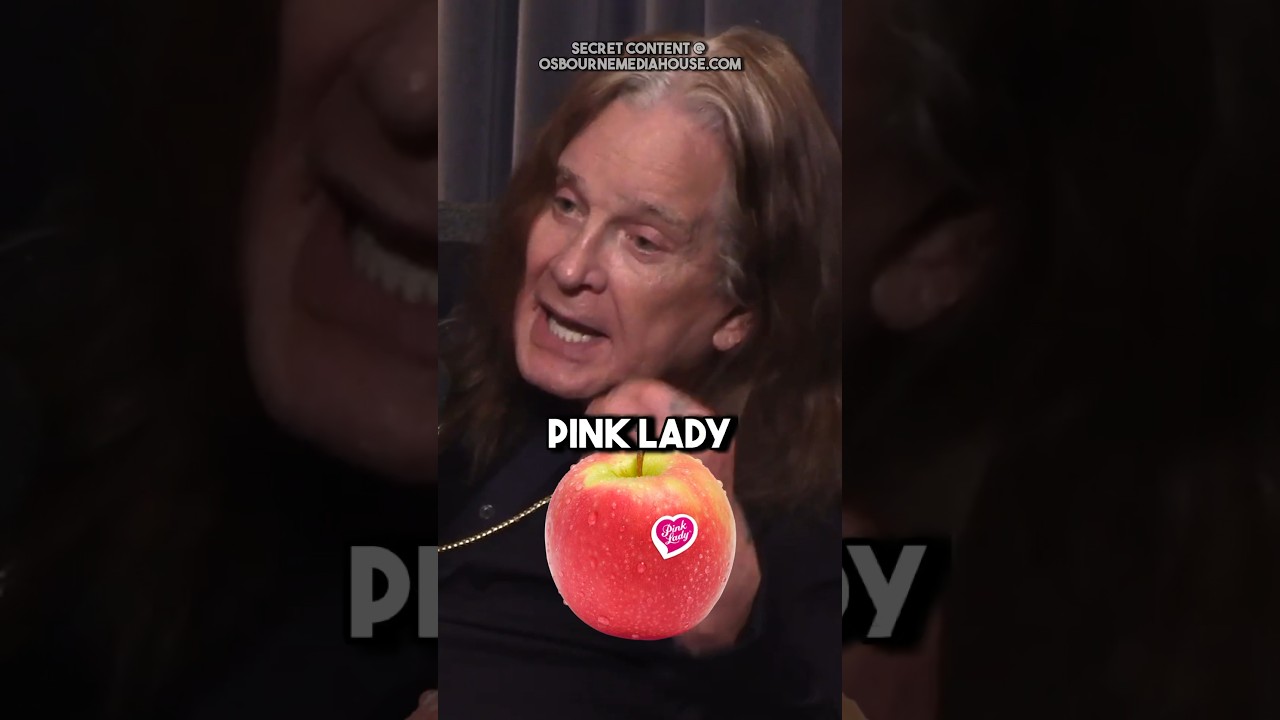 Ozzy eats HOW MANY apples a day?! #ozzyosbourne #theosbournespodcast #theosbournes