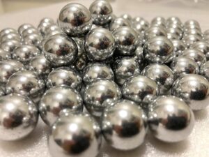 68 Caliber Self Defense Balls 100 Counts 7.3 Grams Hard Aluminum Ammo Solid .68 Cal Projectiles Fit for Byrna SD/HD/LE, Pistelle X-68 for Training and Target Shooting(Silver, Aluminum)