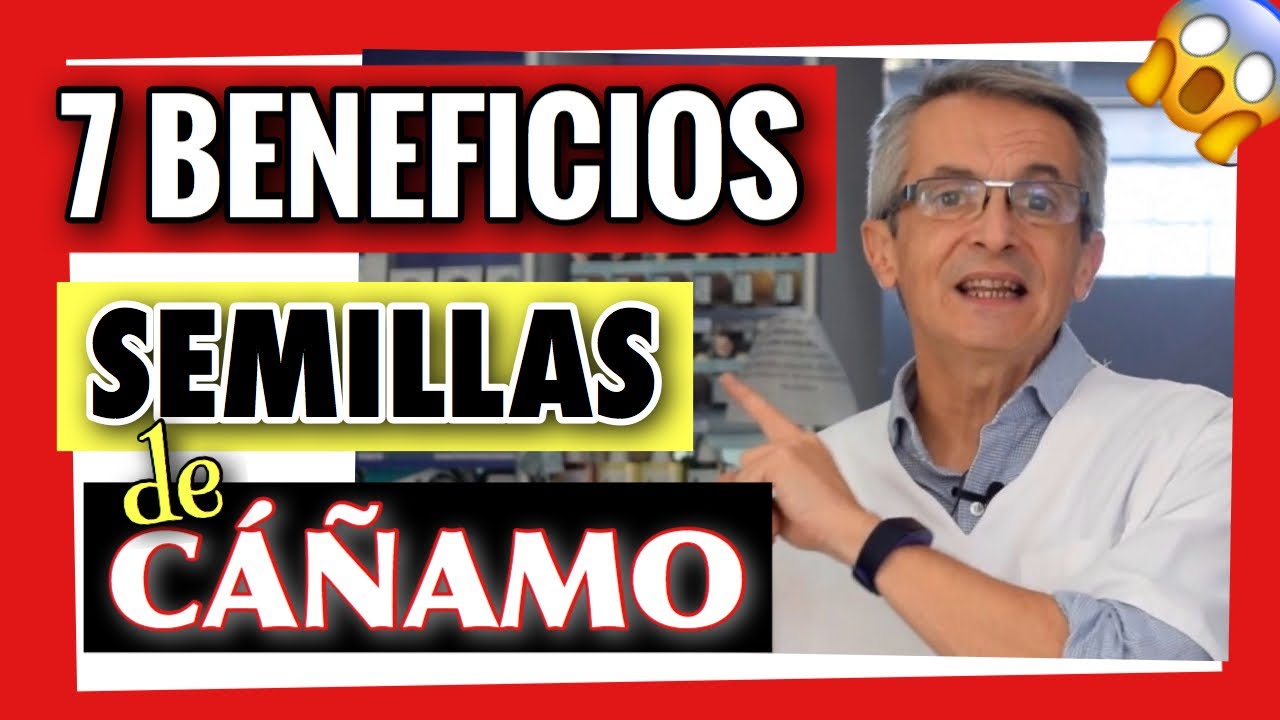 👉 7 BENEFICIOS 👍 de las SEMILLAS de CAÑAMO [SUPERALIMENTO]