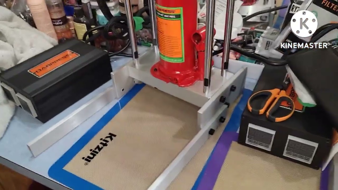 dabpress 12 ton rosin press how to stabilize