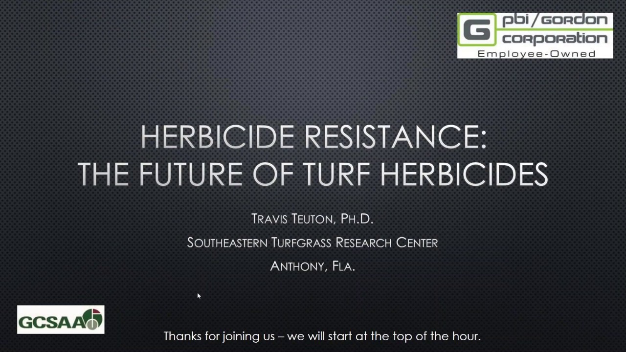 Herbicide Resistance: The Future of Turf Herbicides