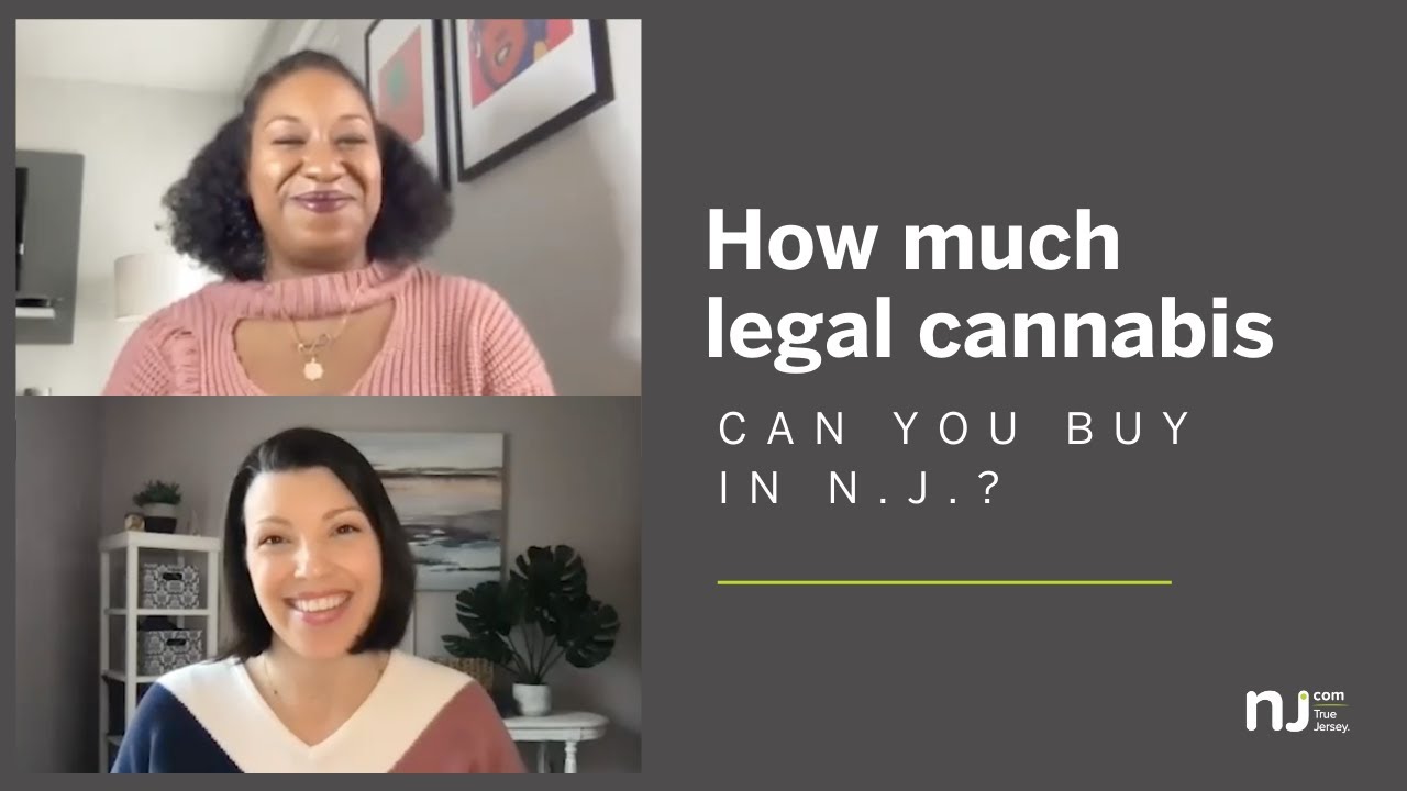 How much recreational marijuana can you buy in N.J.?