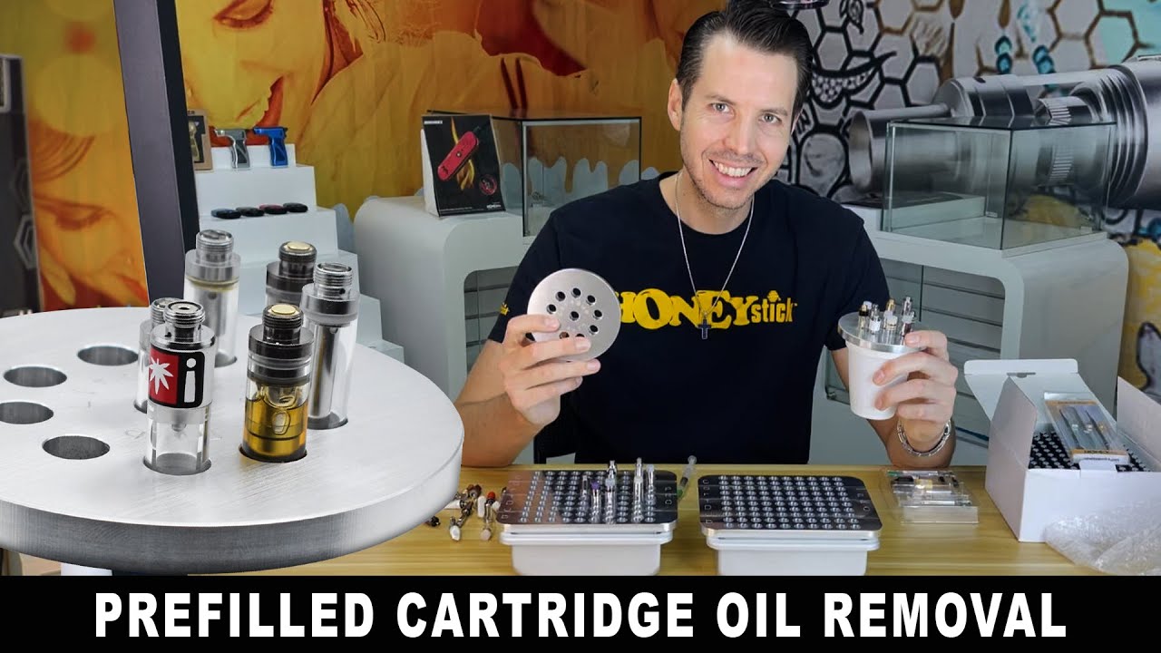 Best way to remove oil from prefilled cartridge! How to recover oil from vape cartridges?