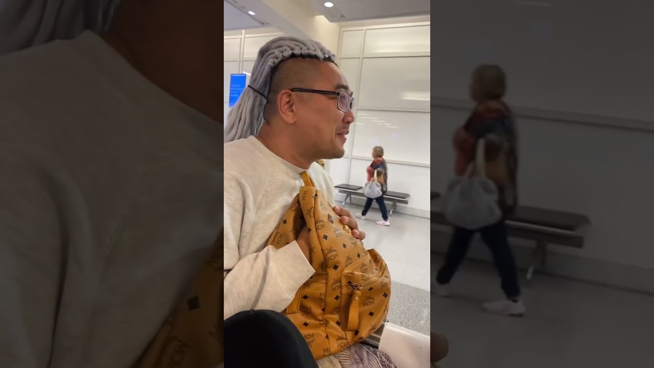 When you get caught smoking in the airport