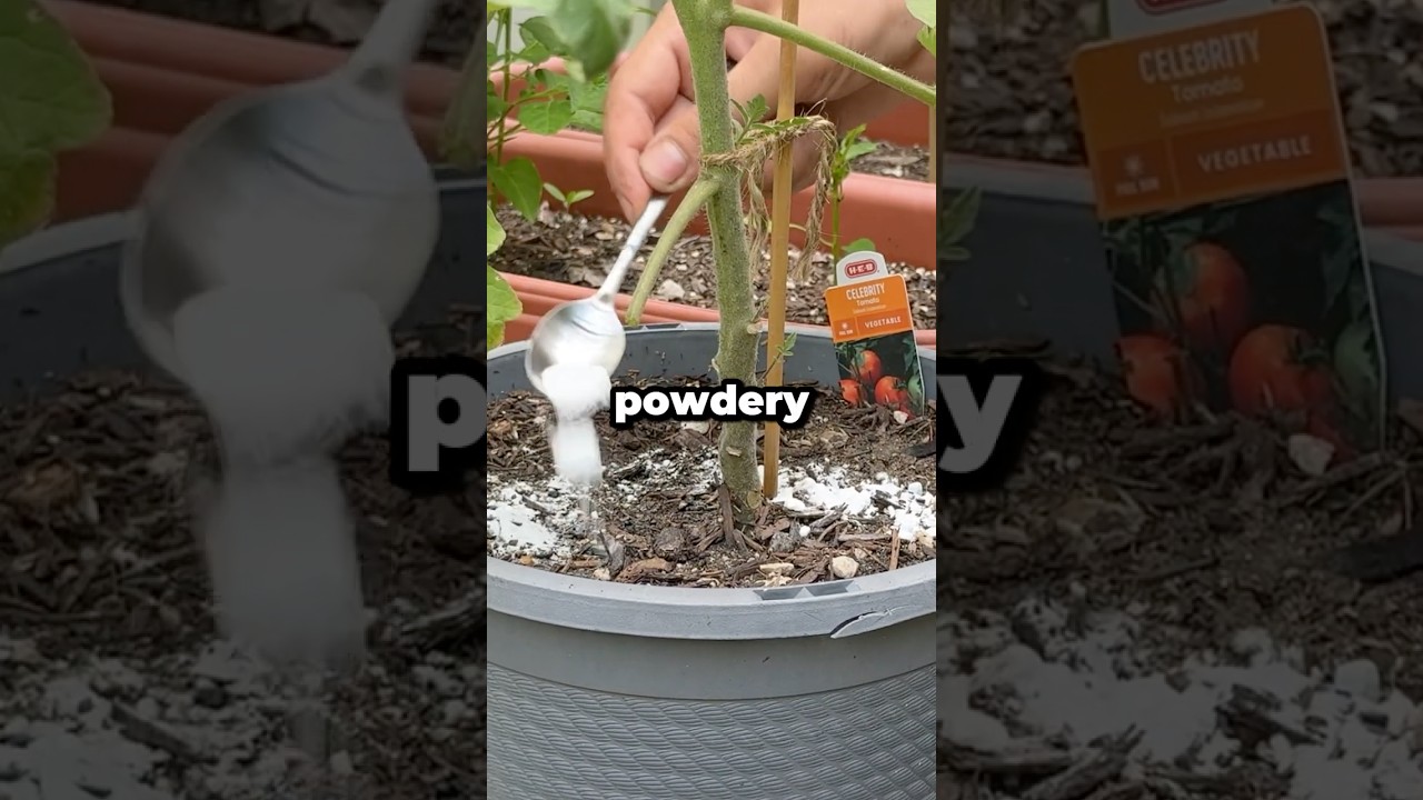 Can Baking Soda Really Help Your Garden? #shorts