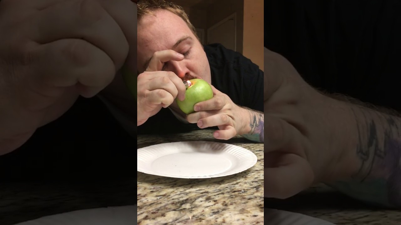 How To Make An Apple Pipe: Make It - Smoke It - Eat It.