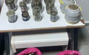 Police seizes three kilos of cannabis, arrests two, in drug raids