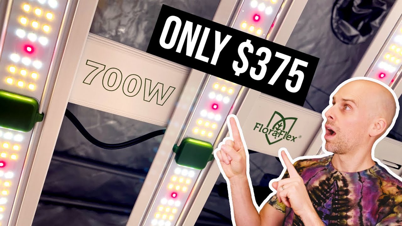 FloraFlex 700W LED Grow Light Review | $0.51/Watt!