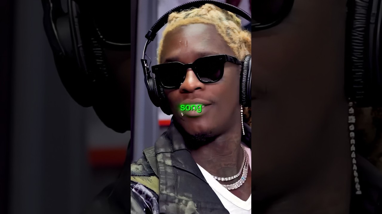 Young Thug on his lyrics being mistaken 😂💀