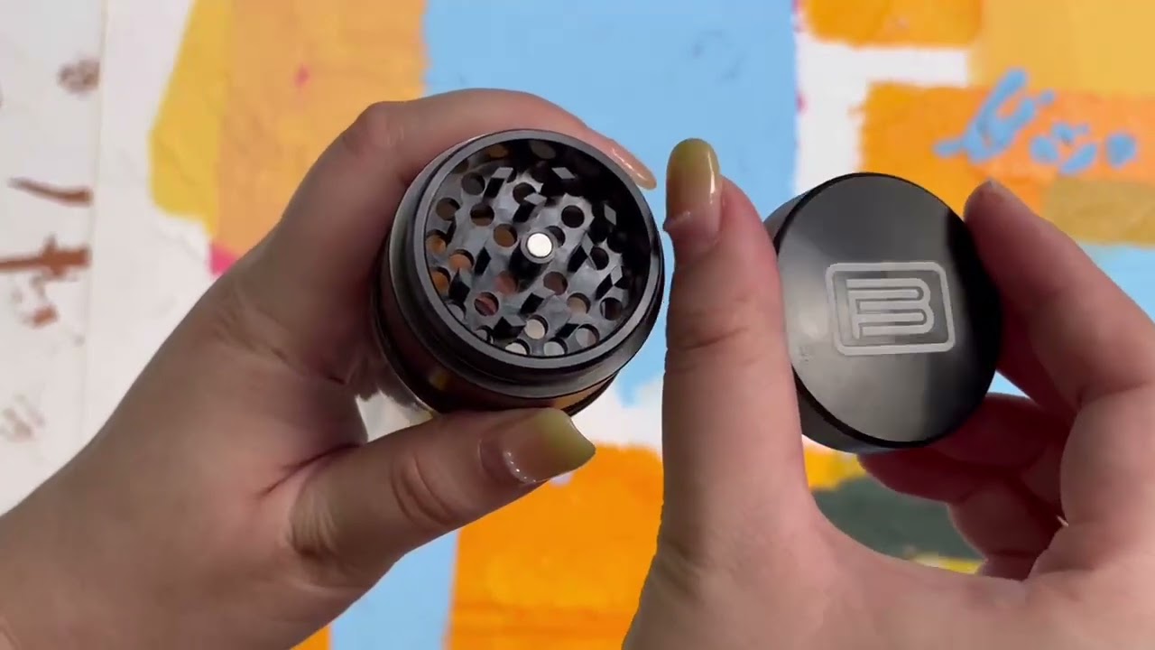 Herb & Spice Grinder, Cone Loader Grinding Filling and Storage 3 In 1 Including 6 Pre Rolled Cones